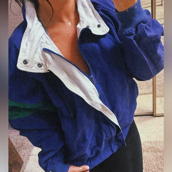 Nautica green and Blue Jacket vintage - Picture 1 of 8